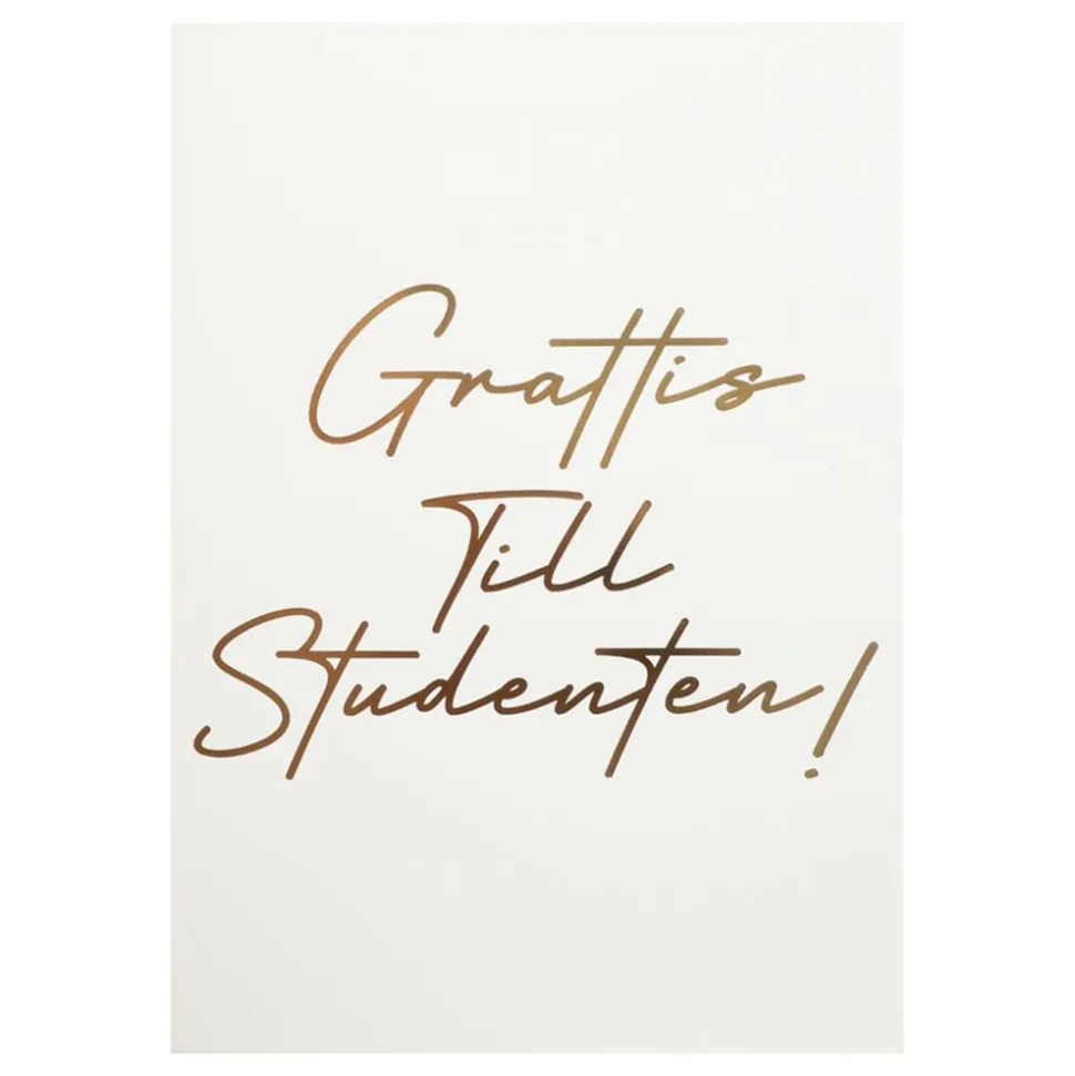 Stort Kort Gratulerer Med Studenten