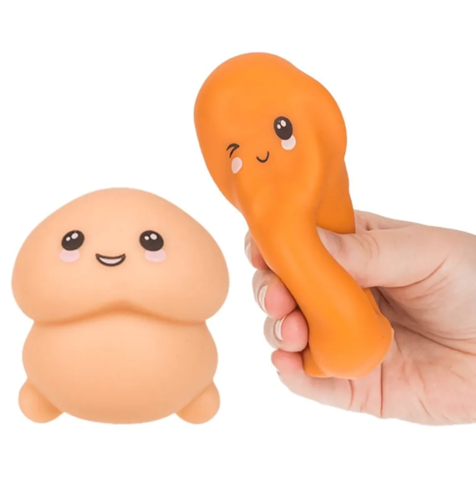 Stressball Penis med Ansikt