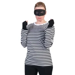 Stripete Genser Svart/Hvit