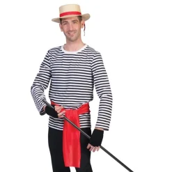 Stripete Genser Svart/Hvit