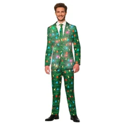 Suitmeister Christmas Green Tree Light Up Dress