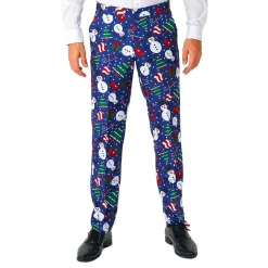 Suitmeister Christmas Snowman Blå Dress