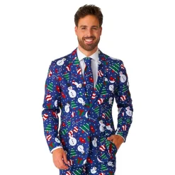 Suitmeister Christmas Snowman Blå Dress