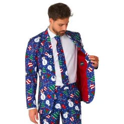 Suitmeister Christmas Snowman Blå Dress