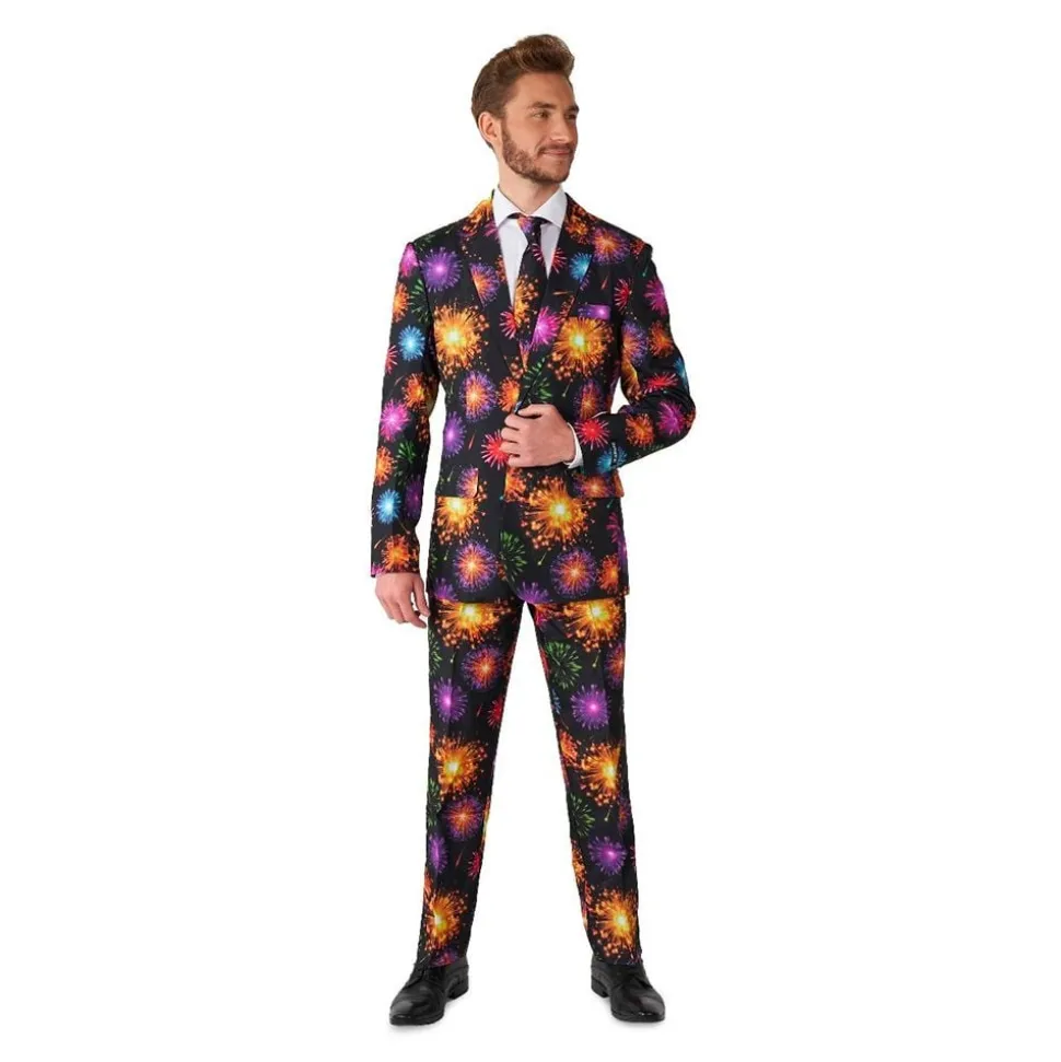 Suitmeister Fireworks Black Dress