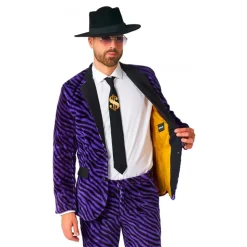 Suitmeister Lilla Pimp Dress i Fuskepels