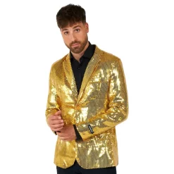 Suitmeister Paljettjakke Gold