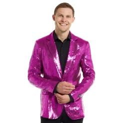 Suitmeister Paljettjakke Rosa