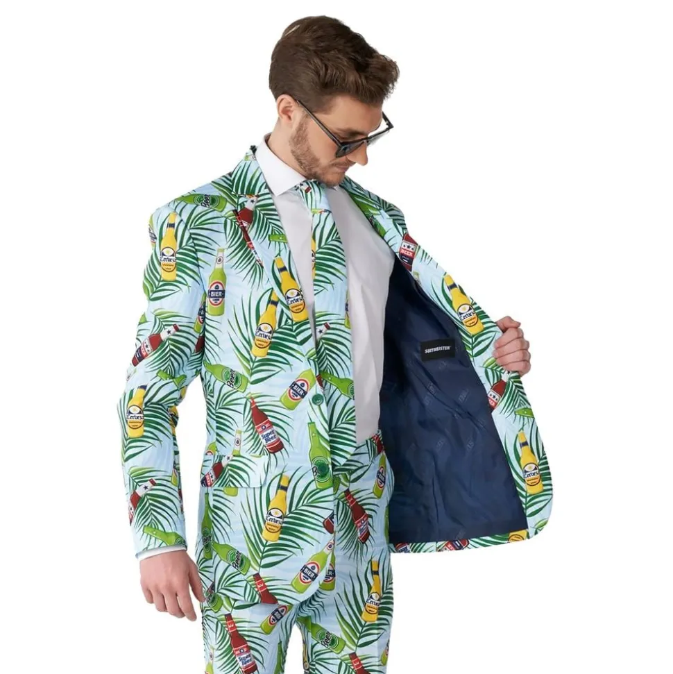 Suitmeister Tropical Beers Blue Dress