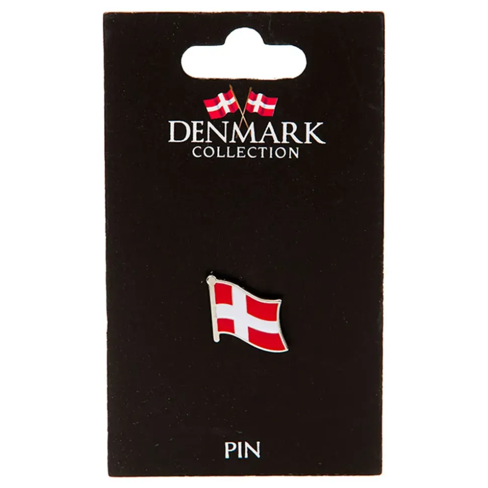 Suvenir Pin Dansk Flagg