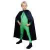 Svart Cape for Barn