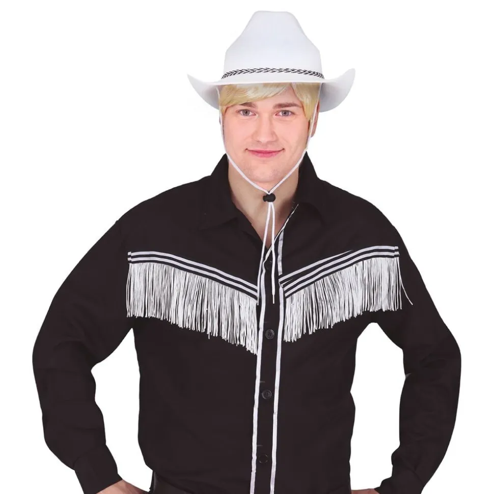 Svart Cowboyskjorte Herre