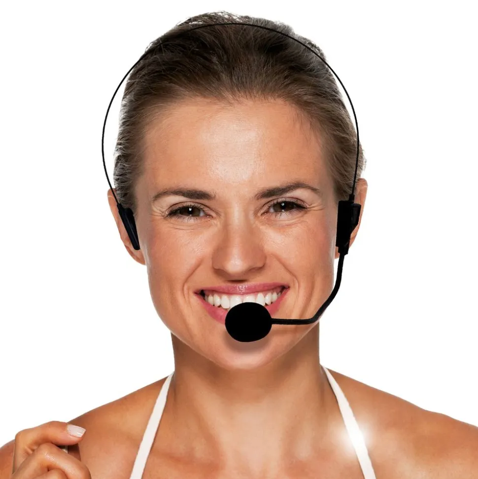 Svart Headset