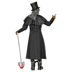 Svart Kappe Halloween Kostyme
