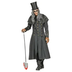 Svart Kappe Halloween Kostyme
