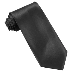 Svart satengslips