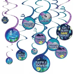 Swirls Battle Royal Hengende Dekorasjoner