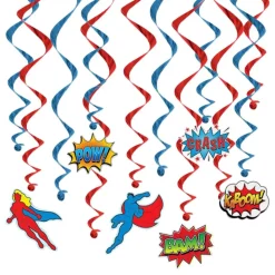 Swirls Comic Hengende Dekorasjon