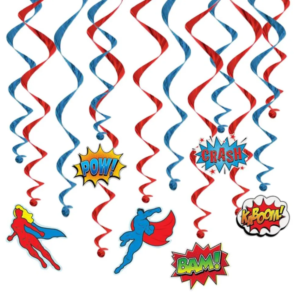 Swirls Comic Hengende Dekorasjon