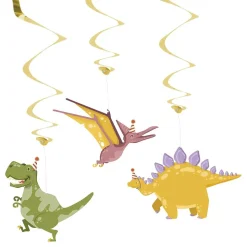 Swirls Dinosaurer Hengende Dekorasjoner