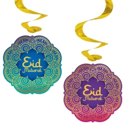 Swirls Eid Mubarak