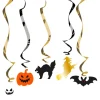 Swirls Happy Halloween Takdekorasjon