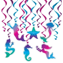 Swirls Havfrue Hengende Dekorasjon