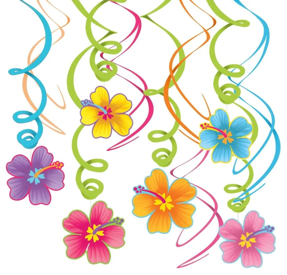 Swirls Hawaii Hengende Dekorasjon