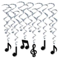 Swirls Musikknoter Hengende Dekorasjon