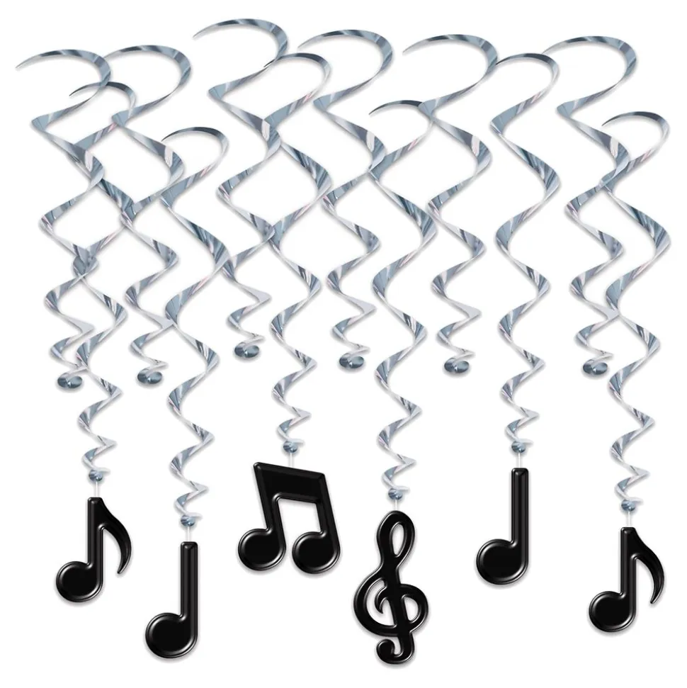 Swirls Musikknoter Hengende Dekorasjon