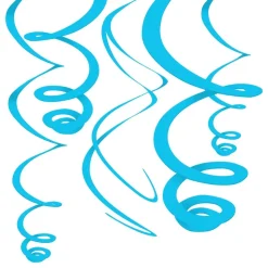 Swirls Turkis Hengende Dekorasjon