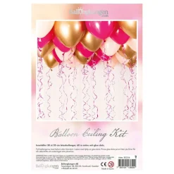Takballonger Rosa/Gull