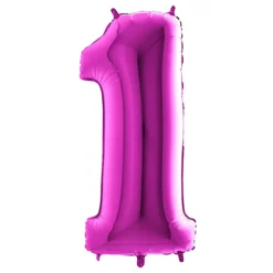 Tallballong Lilla Metallic