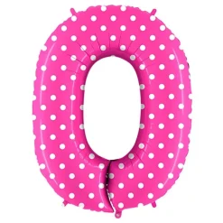 Tallballong Rosa Prikkete