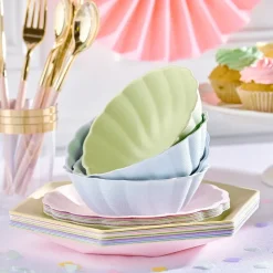 Tallerkener Runde Vert Decor Grønn