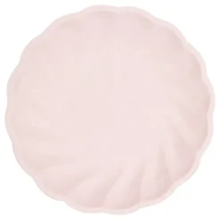 Tallerkener Runde Vert Dekor Rosa