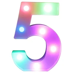 Tall RGB med LED-belysning