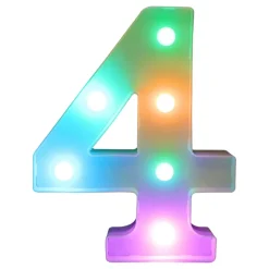 Tall RGB med LED-belysning