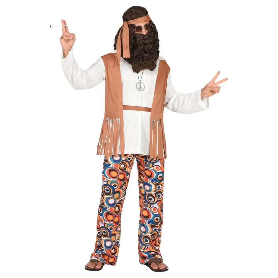 60-talls Hippie Kostyme