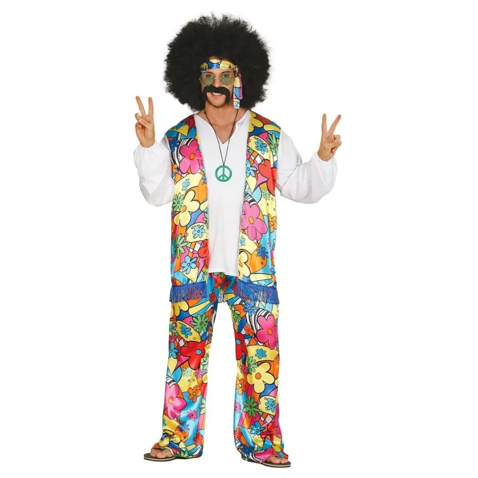60-talls Hippie Kostyme