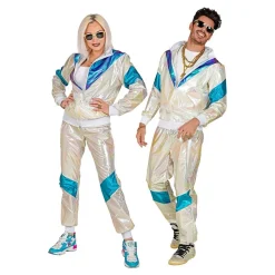 80-talls Holographic Grilldress Kostyme
