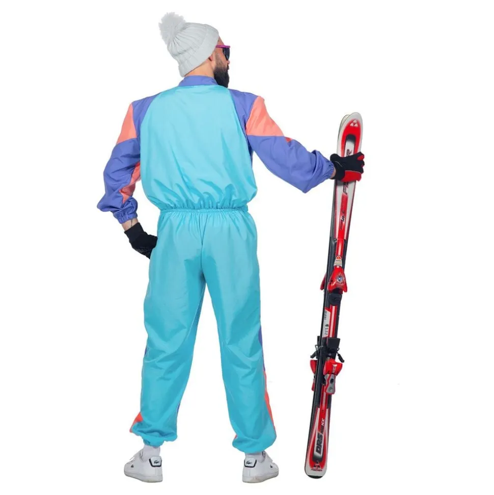 80-talls Retro Skidress Herre Kostyme