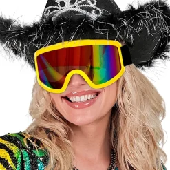 80-talls Skibriller Neongul