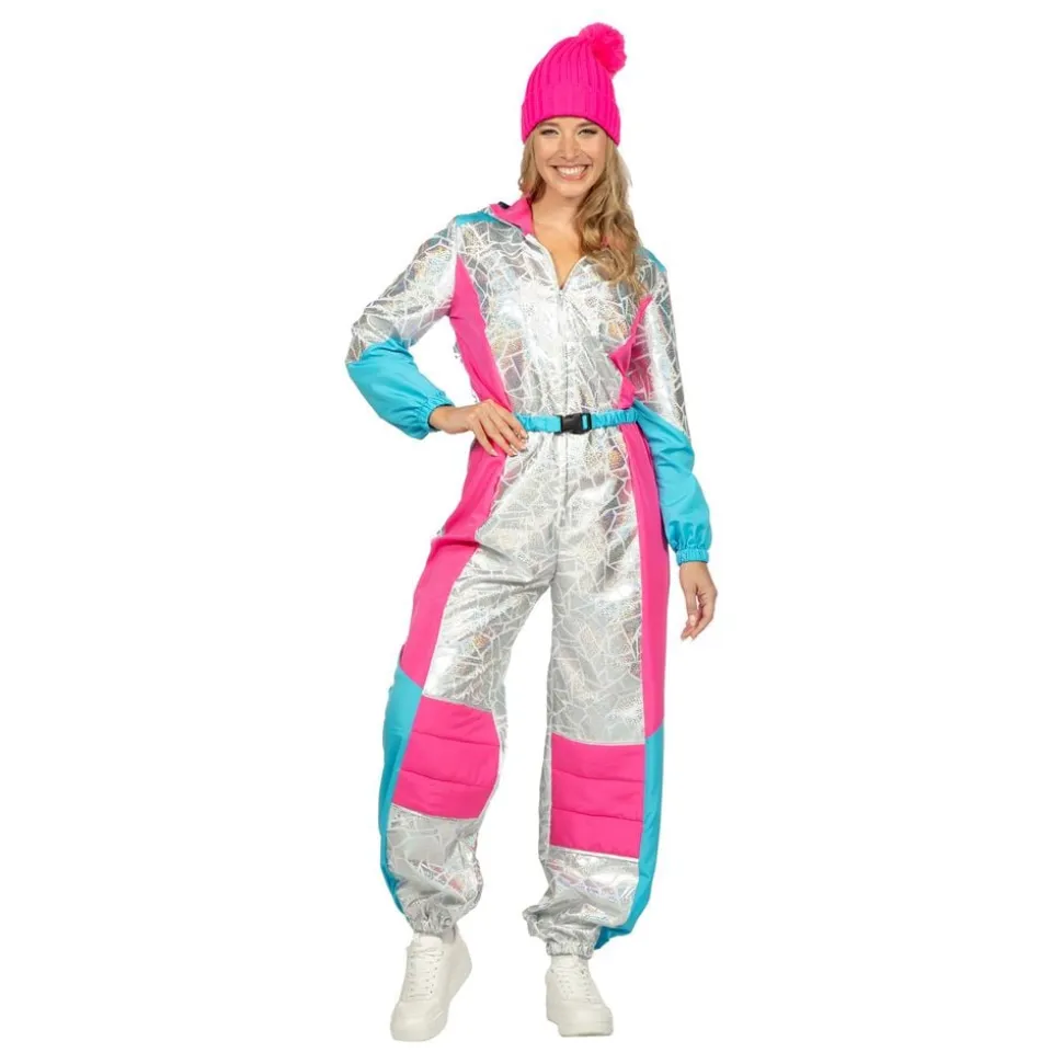 80-talls Skidress Sølv Kostyme