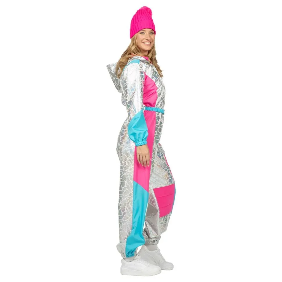80-talls Skidress Sølv Kostyme