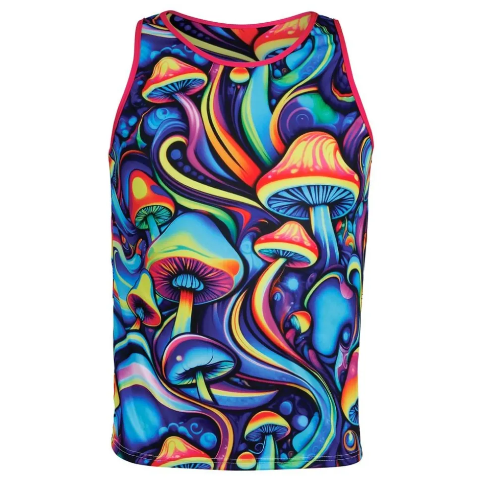 Tanktop Psychedelic Mushroom Herre