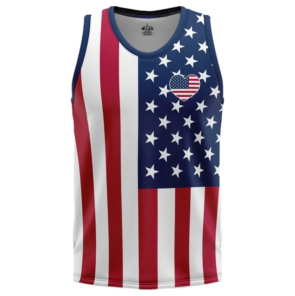 Tanktop USA-Flagg
