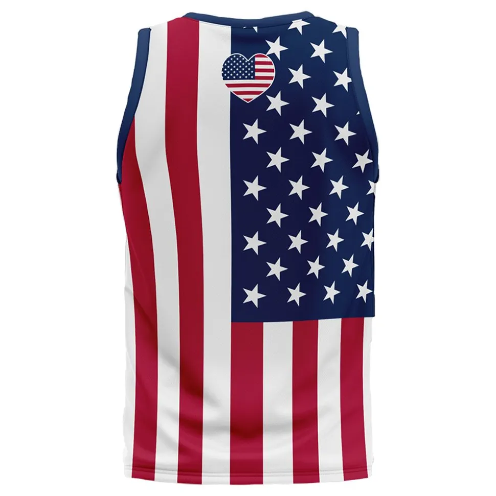 Tanktop USA-Flagg