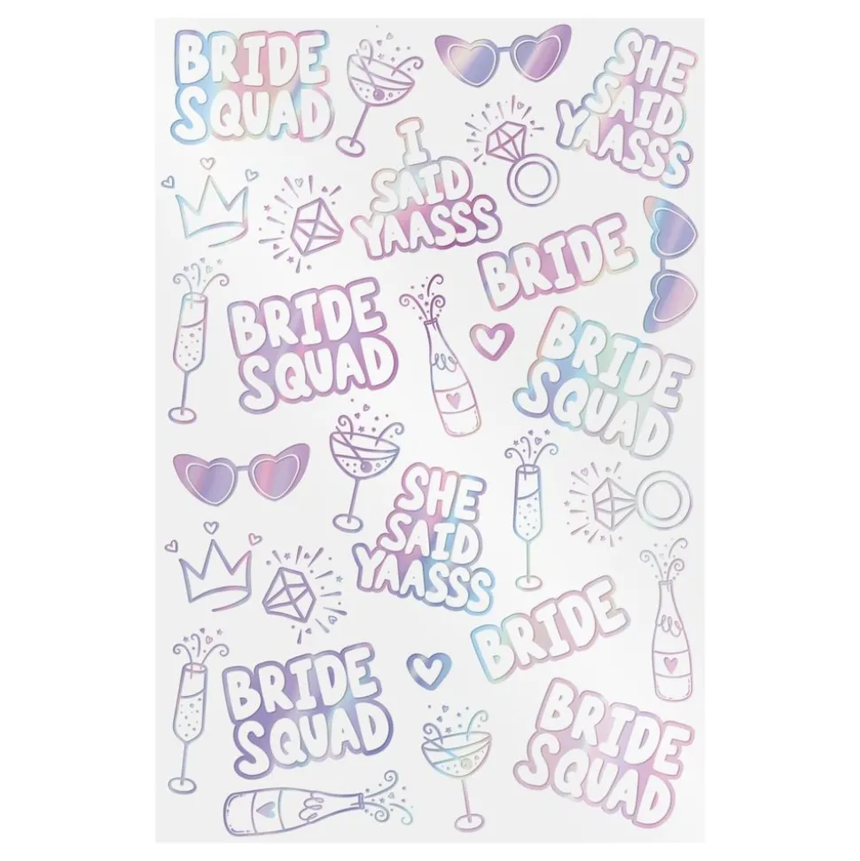 Tatoveringer Bride Squad Fargeskimrende