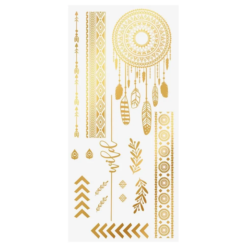 Tatoveringer Gull Hippie